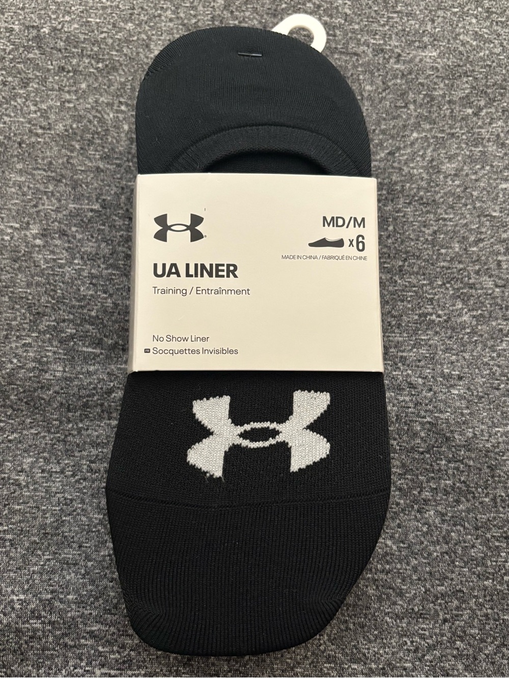 Under Armour Women's UA Breathable Liner No Slip No Show Socks, 6 Pairs